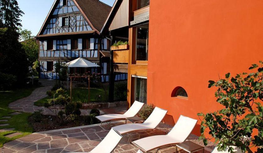 Hotel A La Ferme Osthouse Екстер'єр фото